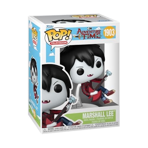 Image of Funko Pop! Animation: Adventure Time - Marshall Lee- Collectable Vinyl Figure - Gift Idea - Official Merchandise - Toys for Kids & Adults - Cartoon/Animation Fans - Model Figure for Collectors