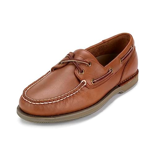 Image of Rockport Men's Perth Mocassins, Womens 8, Timber, 6 UK Wide