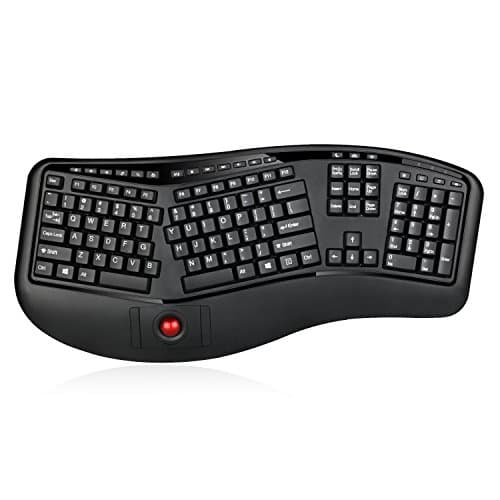 Image of Adesso Tru-Form 3500 RF Wireless QWERTY US English Black - Keyboard (RF Wireless, Universal, Membrane Switch, QWERTY, US English, Wireless)