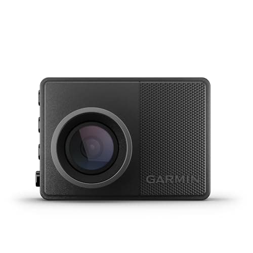 Image of Garmin Dash Cam 47, 1080p HD Video, 140-degree Field of View, Voice Controlled, Pocket Size Dash Camera, Automatic Recording, Incident Detection with GPS, Dual USB charger included