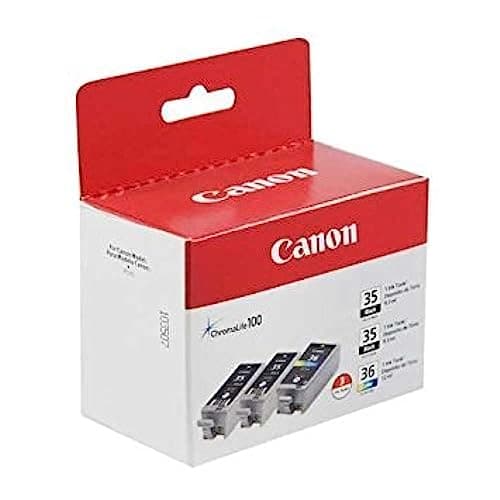 Image of Canon PGI-35 Black Twin & CLI-36 Colour Ink Cartridge Bundle Pack