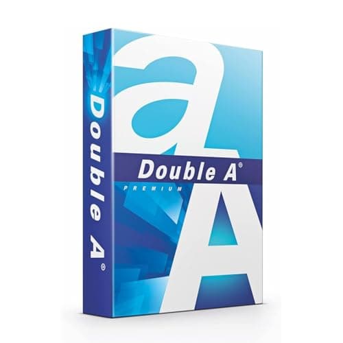 Image of Double A Office Quality A4 Printer Paper for Copiers, 80 GSM, 1 Ream, 500 Sheets, White