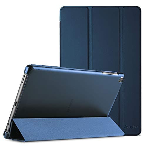 Image of ProCase Cover for Galaxy Tab A 10.1 2019 Case(SM-T510/SM-T515/SM-T517), Ultra Slim Light Smart Folio Cover Stand Case Book Cover with Translucent Frosted Back -Navy