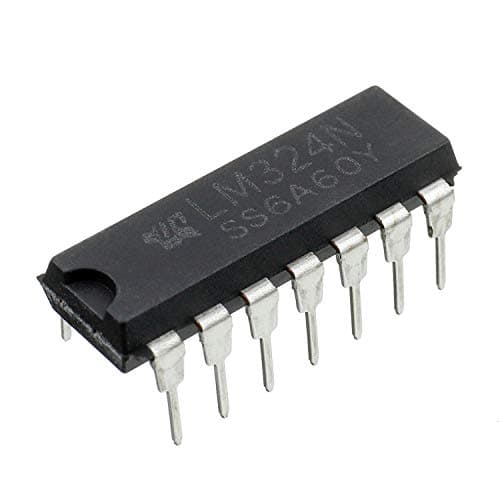 Image of BOJACK LM324N Four-Channel Operational Amplifier 14 pins DIP-14 (Pack of 25 pcs)