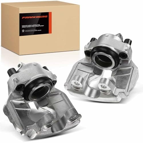 Image of Frankberg Brake Caliper Disc Brake Front Left Right Compatible with M.u.l.t.i.v.a.n V T.o.u.a.r.e.g Transporter V Bus/Box/Platform/Chassis Replace# 7H0615123A
