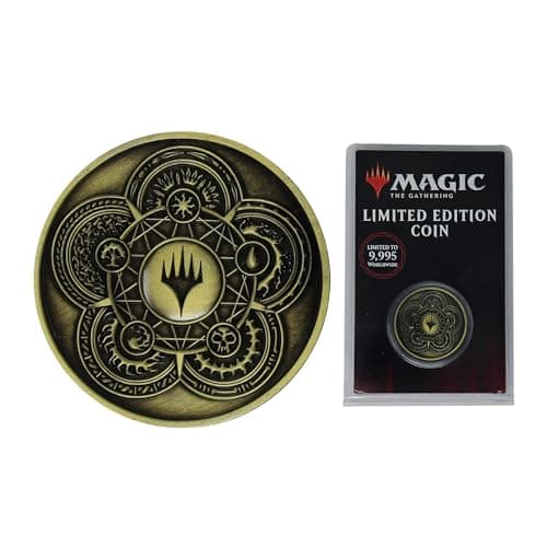 Image of Magic: The Gathering Collectible Coin – Limited Edition Metal Coin for MTG Fans & Collectors – Official WOTC Fantasy Game Memorabilia & Gift