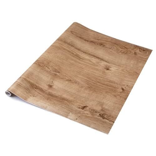 Image of Create Your World 90cm x 2.1m dc fix RIBBECK OAK sticky back plastic vinyl wrap film (346-5378) (90cm x 2.1m)