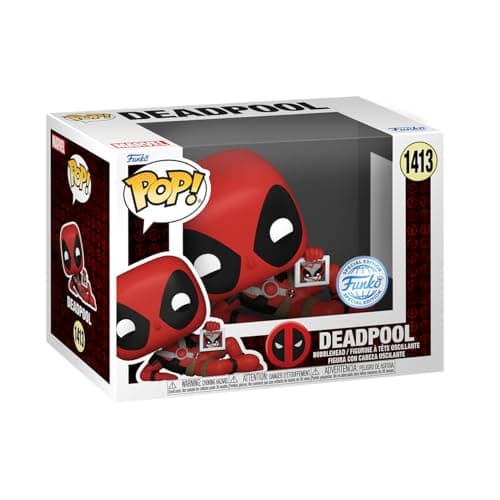 Image of Funko Pop! Marvel - Deadpool Parody - Deadpool Hearts Wolvie - Amazon Exclusive - Collectable Vinyl Figure - Gift Idea - Official Merchandise - Toys for Kids & Adults - Comic Books Fans