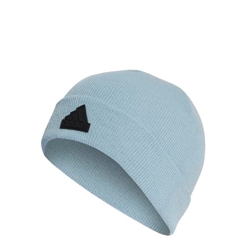 Image of adidas Unisex Cold.RDY Tech Cuff Beanie, Wonder Blue/Black, M