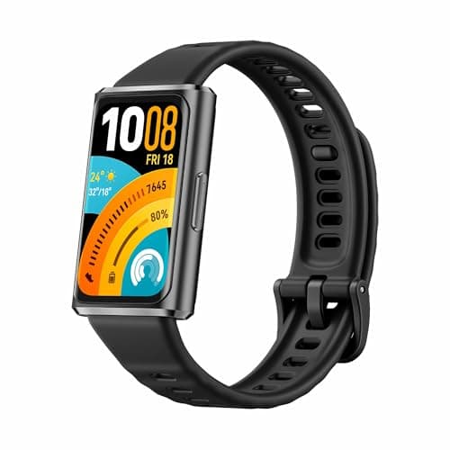 Image of HUAWEI Band 11 Pro Fitness Tracker, Built-in GPS, 1.62" AMOLED, Sleep Tracker, Heart Rate SpO2, 14-Day Battery, 5 ATM Waterproof, 100+ Workouts, Women Men, Android & iOS – Black