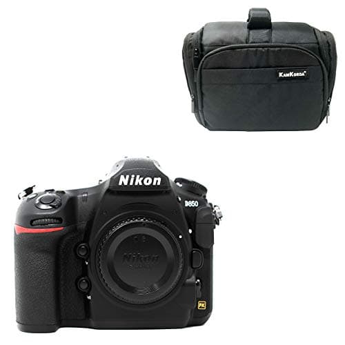 Image of KamKorda Camera Bag with D850 DSLR Camera 45.7MP FX-Format BSI CMOS Sensor EXPEED 5 Image Processor 3.2" Tilting Touchscreen LCD Multi-CAM 20K 153-Point AF System with 2 Year Warranty