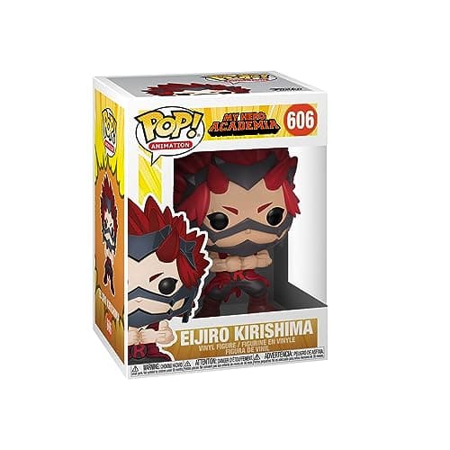 Image of Funko Pop! Vinyl: Animation: My Hero Academia (MHA) - (MHA) - Eijiro Kirishima - (Red Riot) - Collectable Vinyl Figure - Gift Idea - Official Merchandise - Toys for Kids & Adults - Anime Fans