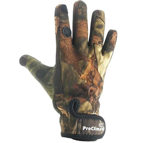 Image of Proclimate Neoprene Shooting Gloves - Camouflage: S/M