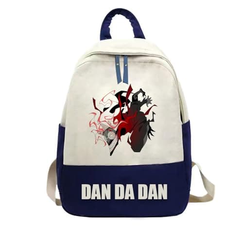 Image of Zhongkaihua Anime Dan Da Dan Backpack Laptop Bag, Ayase Momo/Okarun Dan Da Dan Merch Bag Travel Outdoor Casual Back to School Backpacks Supplies for Boys Girls