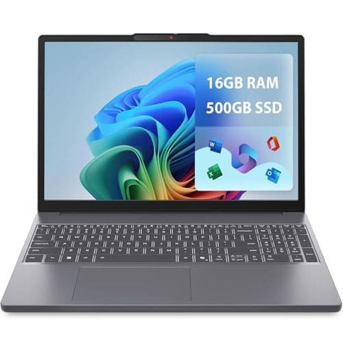 Image of New LENOVOs AMD Ryzen 7 7735HS 8-Core™ Laptop, 16GB RAM, 512GB SSD, HDMI, MS Office 2021 Pro Plus Lifetime Key, Windows 11 Pro, MD Radeon 680M Graphics, Wi-Fi 6, USB-C, HDMI, Luna Grey