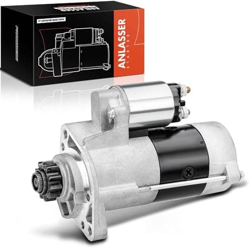Image of Frankberg Starter Motor Compatible with Cabstar F24M F24W 2.5L 2006-2013 NP300 Navara D40 2.5L 2005-2024 Pathfinder III R51 2.5L 2005-2013 Replace# 23300EB300