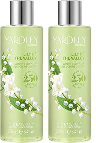 Image of BrightRetail Yardley Lily of the Valley Body Wash Shower Gel 250ml 2 Pack