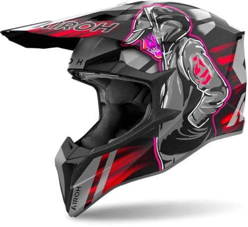 Image of AIROH motocross helmet Wraaap multicolor WRC55 size XL