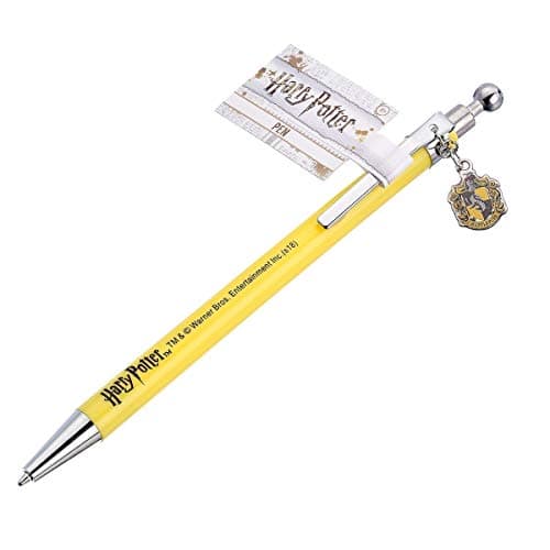 Image of Harry Potter Hufflepuff Crest Pen - HPP024