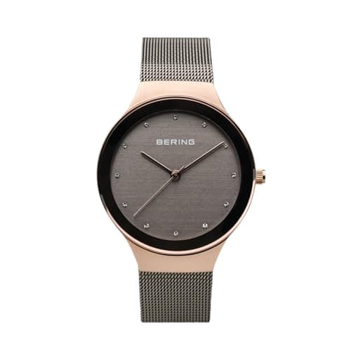 Image of BERING Women's Watch Quartz Movement - Classic Collection with Stainless Steel and Sapphire Crystal 12934-369 , Rose Gold