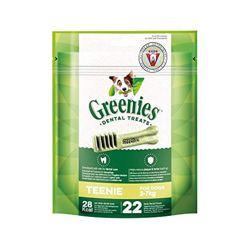 Image of 6 x Greenies Original Teenie Dog Dental Treats - 170g
