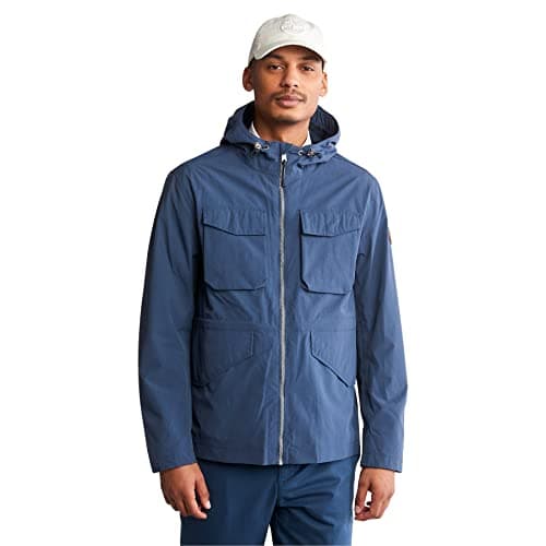 Image of Timberland Mens Mount Redington CLS Dryer Field Jacket (Dark Denim) M