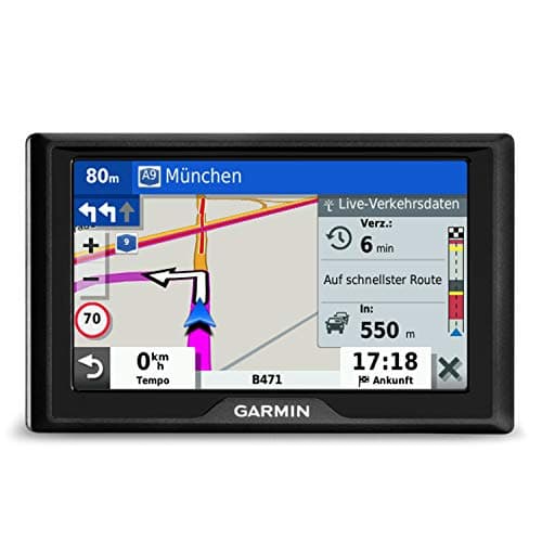 Image of Garmin Drive 52, GPS Sat Nav, 5" display, EU maps for 46 countries, Driver Alerts, TripAdvisor feature