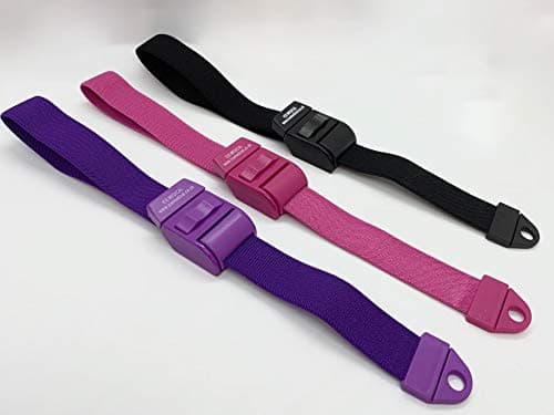 Image of 3 x ICE Medical Medical Tourniquet Quick and Slow Release (Tri - Black Pink Purple)