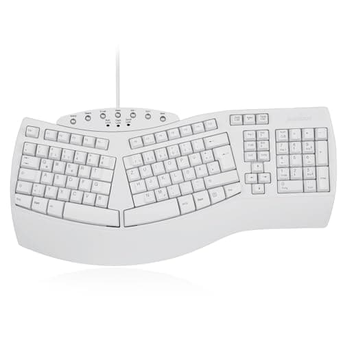 Image of perixx PERIBOARD-512 II keyboard USB QWERTY English White