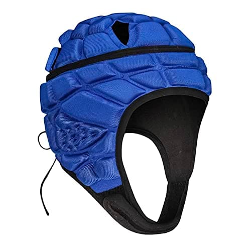 Image of Soft Shell Football Rugby Headguard Foam Cotton Head Protective Soft Padded Headgear Soccer No Bump Cap for Kids Youth