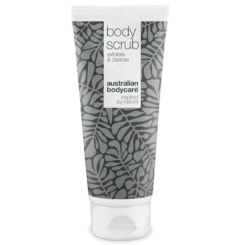 Image of Australian Bodycare Body Scrub for Women & Men 200 ml | Tea Tree Oil Body Scrub Exfoliator | Foot Scrub for Hard Skin | for Pimples on The Back & Body | with Australian Tea Tree Oil