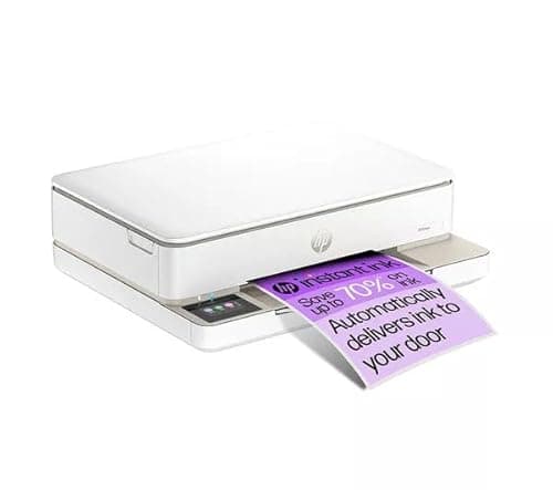 Image of HP Envy 6132e All-in-One Inkjet Wireless Printer with Fax & 6 Months Instant Ink