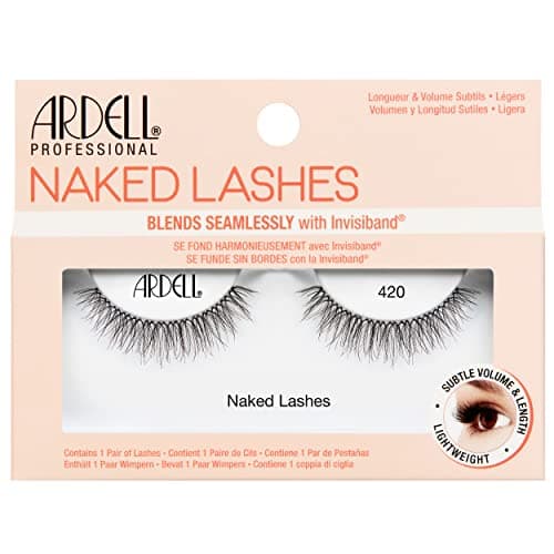 Image of Ardell Naked Lash 420 False Eyelashes, Short Length, Natural Look, Vegan Friendly, 1 Pair (Pack of 1)