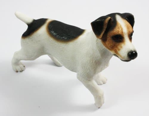 Image of Jack Russell Collectible Dog Figurine, 5" Standing, Make a Great Present for Dog Owner, Gift Boxed, Jack Russell Dog Ornament by Lesser & Pavey, Gift Boxed