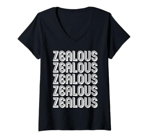 Image of Womens Zealous V-Neck T-Shirt