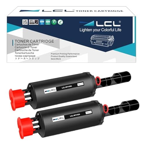 Image of LCL Toner Cartridge 143A W1143A W1143AD (2 Black) Replacement for HP Neverstop Laser MFP 1201n 1202w 1202nw Laser 1001nw