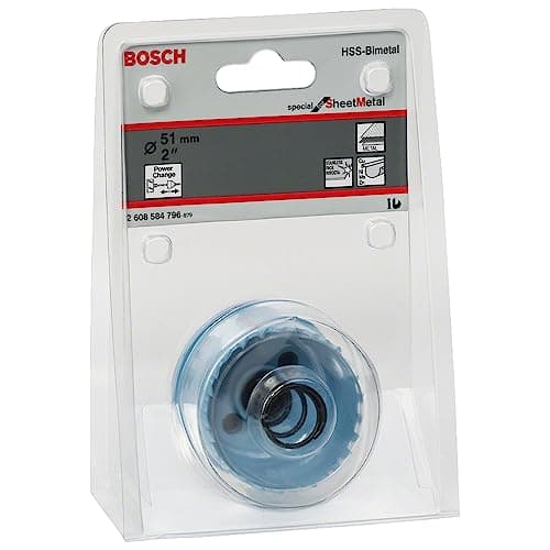 Image of Bosch Professional Hole Saw Special for Sheet Metal (for Stainless and Steel Sheets, Ø 51 mm, Accessories for Drills)