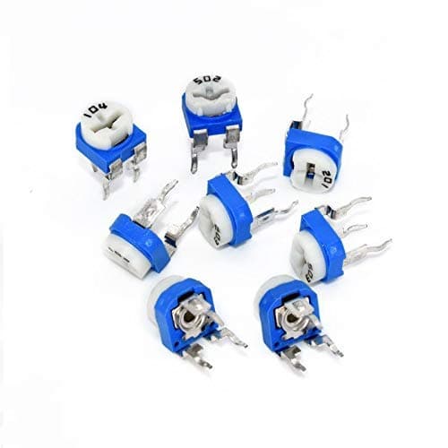 Image of E-Projects - 1M Ohm Variable Resistor Trimmer Pot, Top Adjustment Potentiometer (Pack of 25)