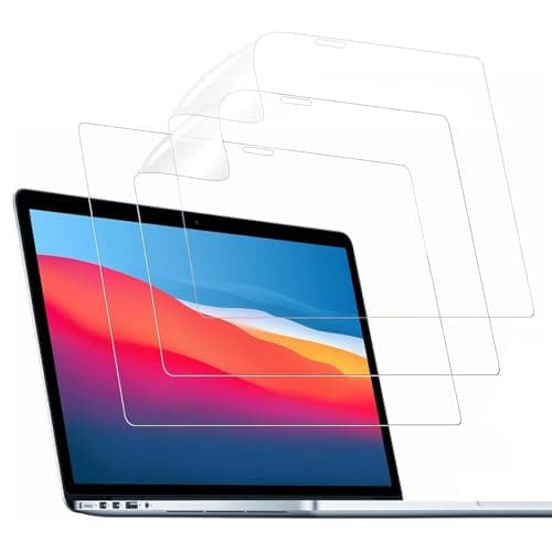 Image of 3 Pack Anti-Glare Screen Protector for MacBook Pro 13 Inch (2016-2022) & MacBook Air 13 Inch (2018-2021) Models, Matte Screen Protector Film Compatible with M1, M2 Chip Enhanced Scratch Resistant