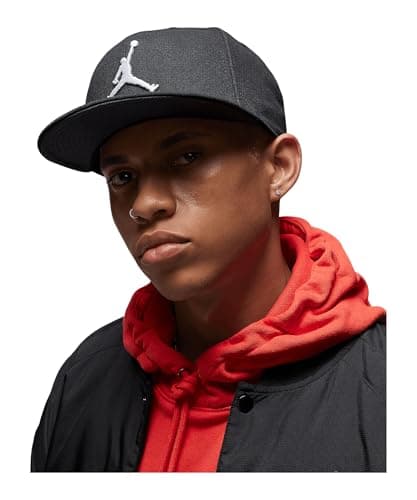 Image of Jordan PRO Jumpman Hat - Black/White, L/XL, Black, 58, Black, L
