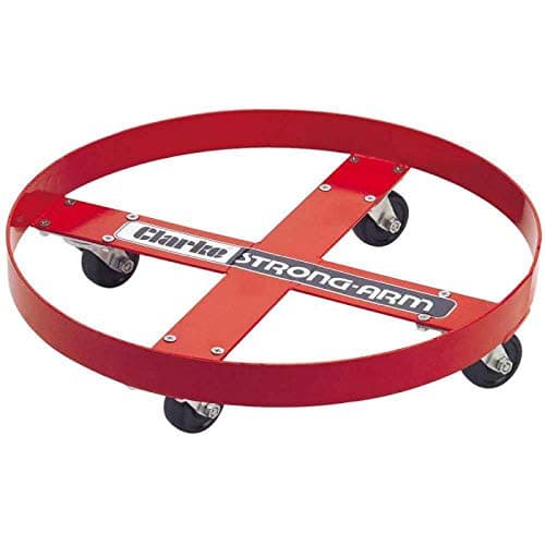 Image of CLARKE OIL DRUM DOLLY for GARAGE WORKSHOPS