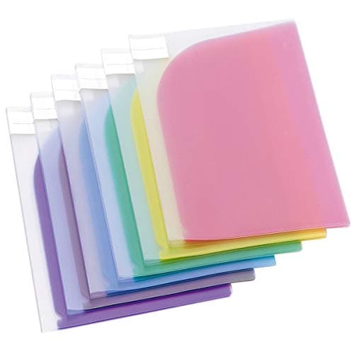 Image of Tarifold A4 Display Folders - Double Presentation Folder A4 in Assorted Colors - 12 x Plastic Pocket Sleeves - 511009