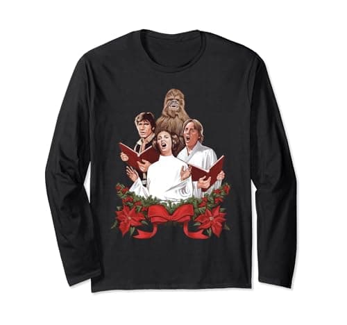 Image of Star Wars Christmas Jedi Carols Long Sleeve T-Shirt