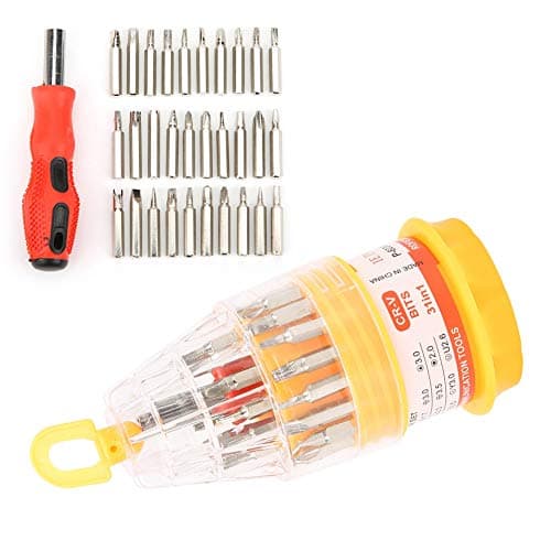 Image of 31 in 1 Precision Screwdriver Set with Magnetic Bits for 3D Printer, Phone, Laptop Repair Multi-Bit Tool Kit for Electronics and Home Maintenance