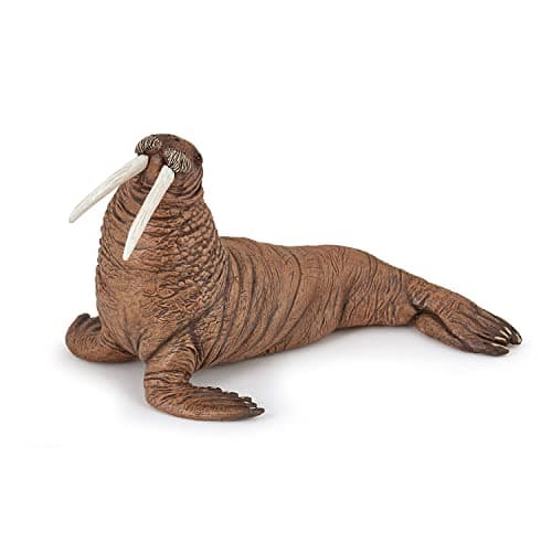 Image of Papo - Realistic Walrus Figure - Ages 3+ - Marine Life Collection - Educational Play Marine Mammals - Gift Idea Toy for Girls and Boys
