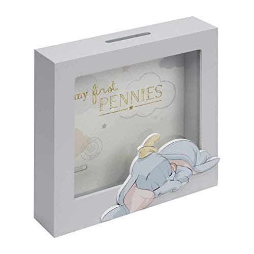 Image of Disney Baby Magical Beginnings Dumbo Wooden Money Box