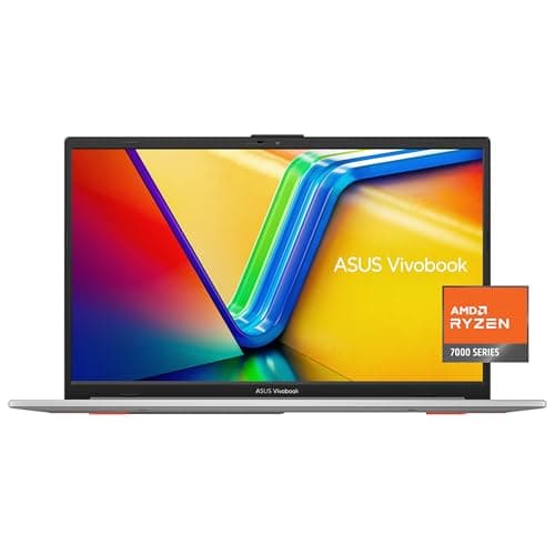 Image of ASUS Vivobook Go 15.6” Slim Laptop, AMD Ryzen 5 7520U, 8GB, 512GB, Windows 11 Home, Cool Silver, Military Grade Durability, Fast Charging, Webcam Shield, E1504FA-AS54