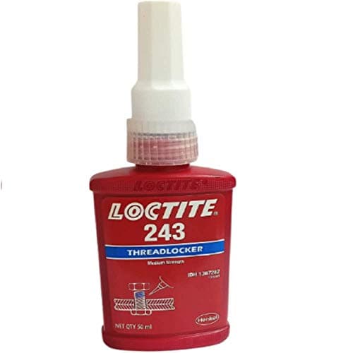 Image of PART NO. LCP1329467 Loctite 243, Medium Strength Threadlocker, 50mL Bottle