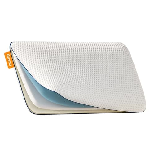 Image of Emma Original Pillow I Memory Foam Pillow I 70x40 cm I Hypo-allergenic, Breathable, Adjustable Height, Washable Covers