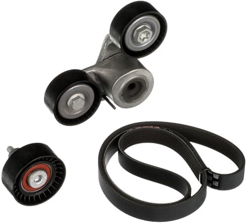 Image of GATES K016PK1441EST V-Ribbed Belt Set 6 Ribbed EPDM (Ethylene Propylene Diene Rubber)